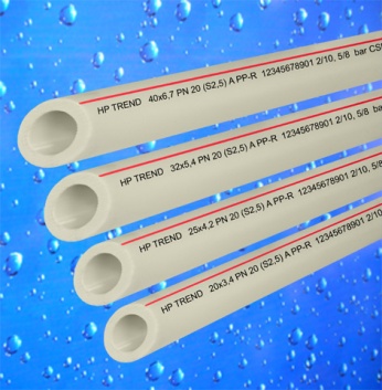 Трубы ПП, 3 m, PN20